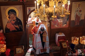 В Светлый Вторник митрополит Даниил посетил Новодвинск